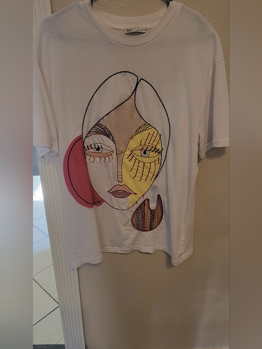 Zara Oversize Small Tee Fit Any Size Bought With  Stain From Trying On